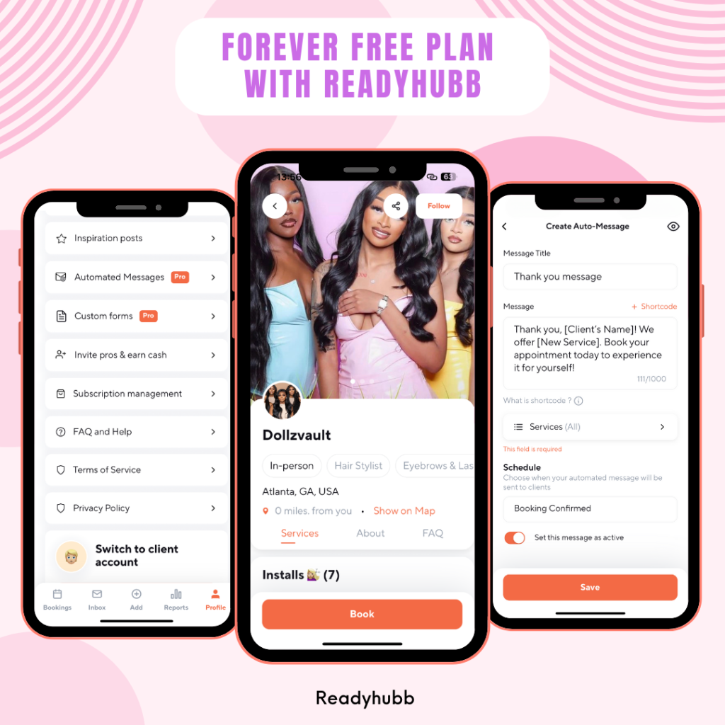 FOREVER FREE PLAN WITH READYHUBB